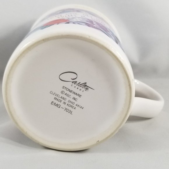 Carlton Cards Stoneware Everyone Blossoms with Love Butterfly Mug Coffee Tea - Picture 4 of 9
